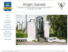 Tablet Screenshot of knightgianella.ch